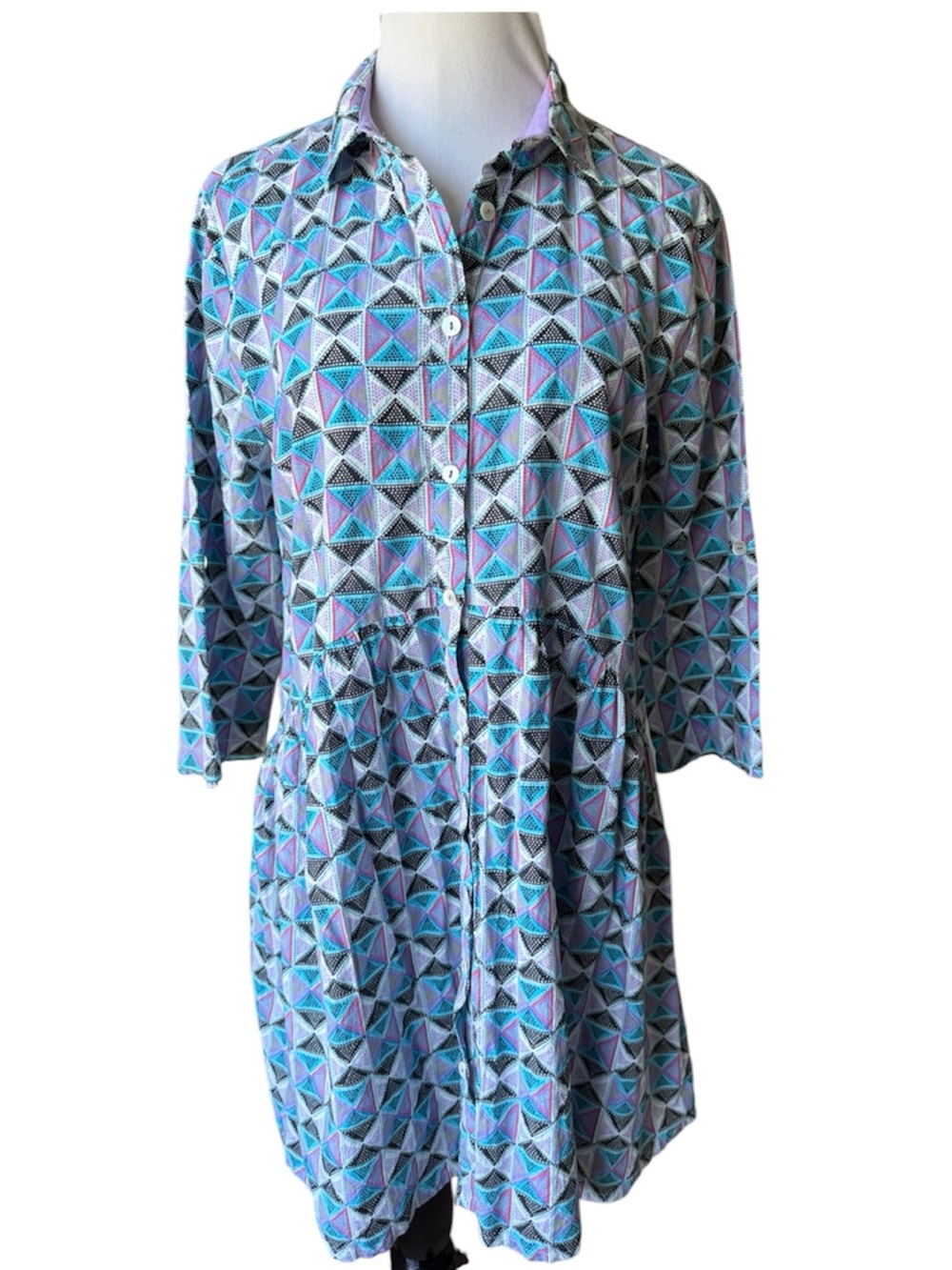 Ro’s Garden Deauville Swing Cotton Mini Dress
